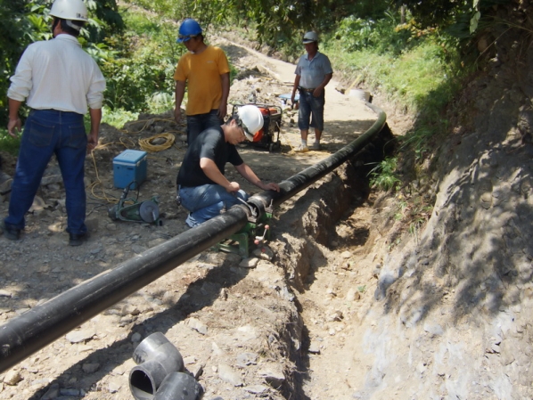司馬庫斯部落水質改善示範工程（一般用PE管）